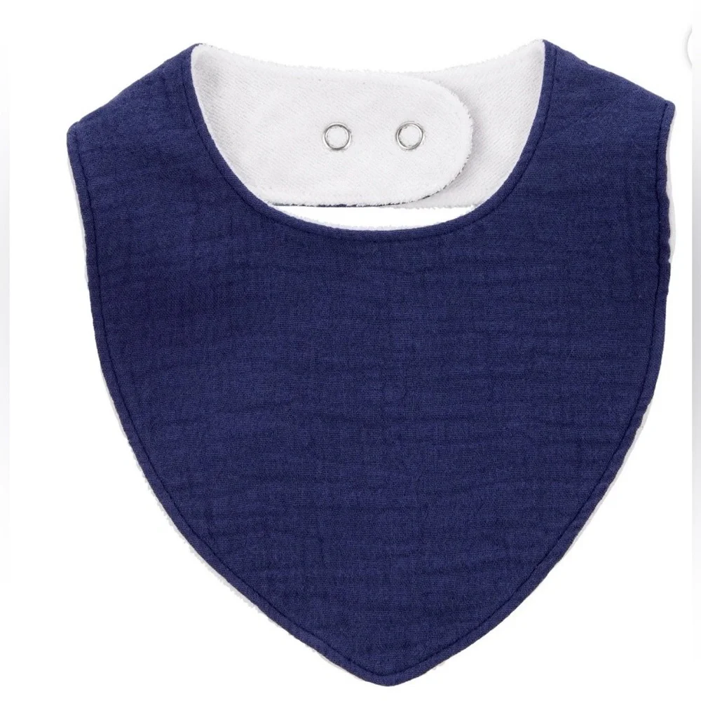 Carter's Child of Mine Baby Boy Gauze 3 Pc Bib Set